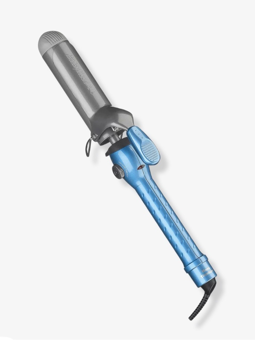 BaBylissPRO Nano Titanium 1.5" Curling Iron - Blue/Silver